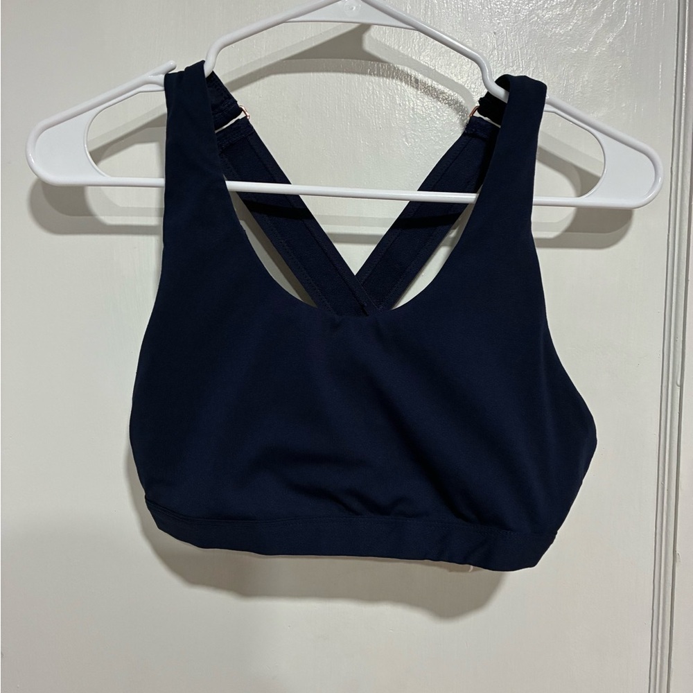 Fabletics Women's Navy Sports Bra Size S